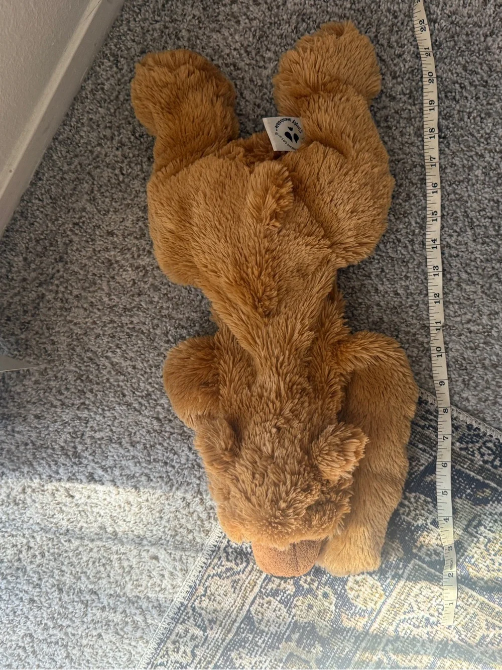 Simply Irresistible Rare 2004 Toffee Brown Teddy Bear Plush Floppy GUC